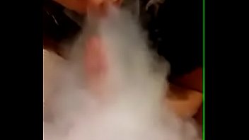 Sucking with smoke