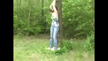 submissive Lizzy is an outdoor fuck doll