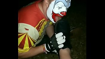 Size 12 Muddy Shoes Worship By FlipFlop The Clown At The 2018 Gathering of the Juggalos