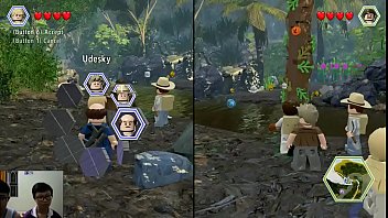 Cùng Chơi Lego Jurassic World (Jurassic Park 3) #5:Đại Chiến Khủng Long Cùng 2 Thằng Đụt!