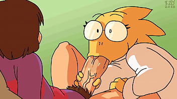 Alphys (Undertale) - Big ass, Big Boobs, Big Booty, Cartoon