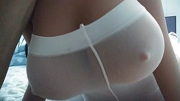 Amy (Suki) Fucking TPE Sex Doll in hot see through top.