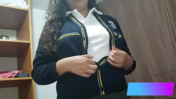 compilación de jovencita colegiala cogiendo después de clases. Anny Kitty