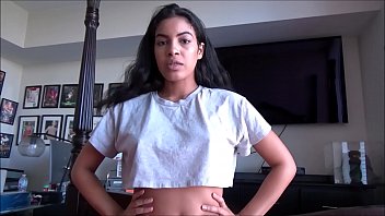 Ebony Step Sister Fucks Little Step Brother