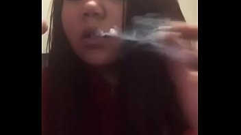 Sexy Lightskin Smoking Blowjob