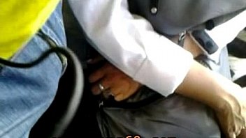 woman touch my cock at bus