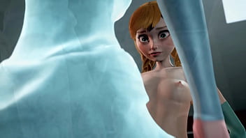 Mavis Dracula is getting fucked by Elsa and Anna - Frozen x Hotel Transylvania