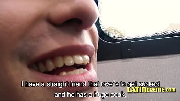 Straight Latin Dudes Try New Things For Money