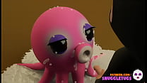 Ninja Warrior and the OctoGirl the Super babe Octopus Part 2 with Sex and Facial with  finishing Huge Cumshot on her face and all over the place Asian t. 3D toon fucking